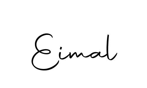 Similarly Autography-DOLnW is the best handwritten signature design. Signature creator online .You can use it as an online autograph creator for name Eimal. Eimal signature style 10 images and pictures png