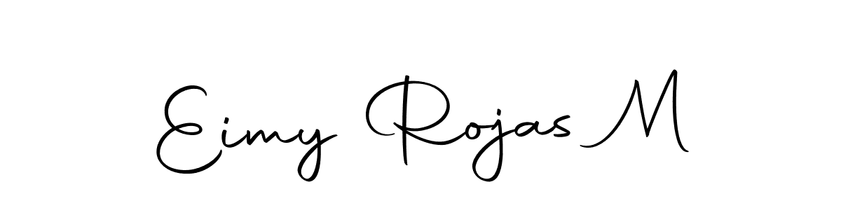 How to make Eimy Rojas M signature? Autography-DOLnW is a professional autograph style. Create handwritten signature for Eimy Rojas M name. Eimy Rojas M signature style 10 images and pictures png