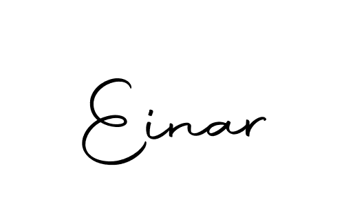 Make a beautiful signature design for name Einar. With this signature (Autography-DOLnW) style, you can create a handwritten signature for free. Einar signature style 10 images and pictures png