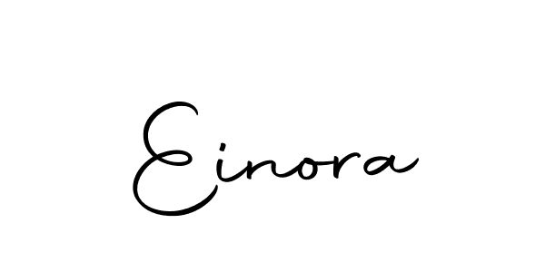 How to make Einora name signature. Use Autography-DOLnW style for creating short signs online. This is the latest handwritten sign. Einora signature style 10 images and pictures png