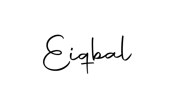 Make a beautiful signature design for name Eiqbal. With this signature (Autography-DOLnW) style, you can create a handwritten signature for free. Eiqbal signature style 10 images and pictures png