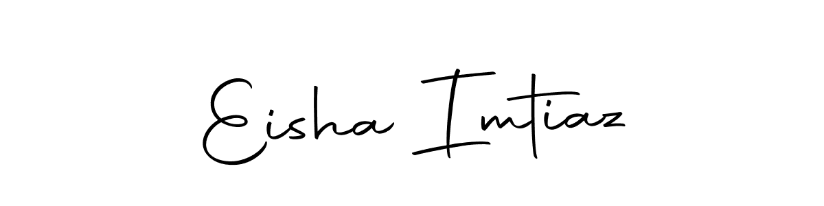 Also we have Eisha Imtiaz name is the best signature style. Create professional handwritten signature collection using Autography-DOLnW autograph style. Eisha Imtiaz signature style 10 images and pictures png