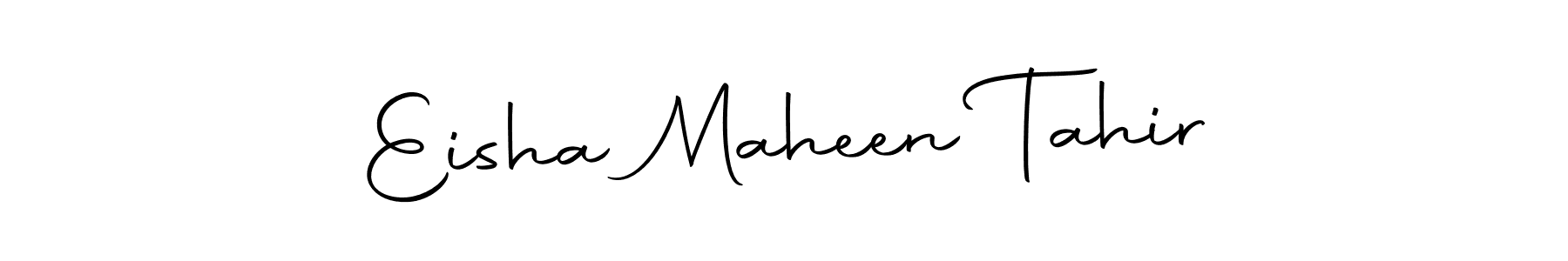 You can use this online signature creator to create a handwritten signature for the name Eisha Maheen Tahir. This is the best online autograph maker. Eisha Maheen Tahir signature style 10 images and pictures png