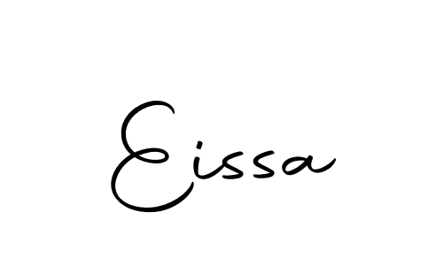Make a beautiful signature design for name Eissa. With this signature (Autography-DOLnW) style, you can create a handwritten signature for free. Eissa signature style 10 images and pictures png