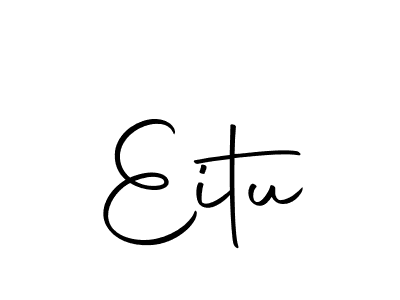 Make a beautiful signature design for name Eitu. With this signature (Autography-DOLnW) style, you can create a handwritten signature for free. Eitu signature style 10 images and pictures png