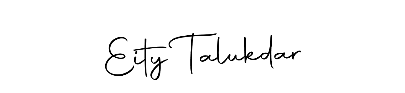 The best way (Autography-DOLnW) to make a short signature is to pick only two or three words in your name. The name Eity Talukdar include a total of six letters. For converting this name. Eity Talukdar signature style 10 images and pictures png