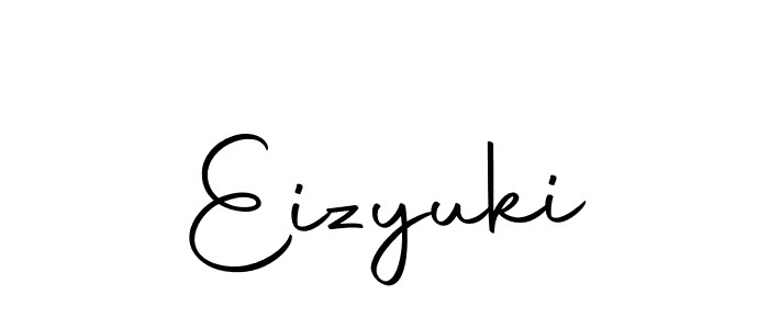 Design your own signature with our free online signature maker. With this signature software, you can create a handwritten (Autography-DOLnW) signature for name Eizyuki. Eizyuki signature style 10 images and pictures png