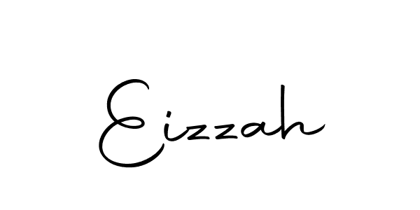 Use a signature maker to create a handwritten signature online. With this signature software, you can design (Autography-DOLnW) your own signature for name Eizzah. Eizzah signature style 10 images and pictures png