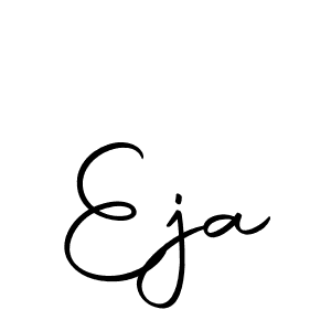 Make a beautiful signature design for name Eja. With this signature (Autography-DOLnW) style, you can create a handwritten signature for free. Eja signature style 10 images and pictures png