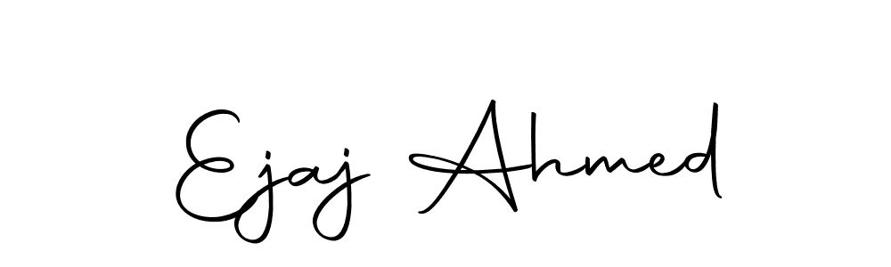 This is the best signature style for the Ejaj Ahmed name. Also you like these signature font (Autography-DOLnW). Mix name signature. Ejaj Ahmed signature style 10 images and pictures png