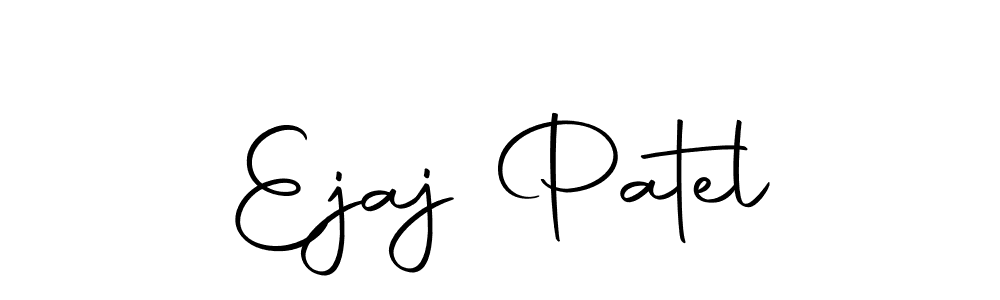 Create a beautiful signature design for name Ejaj Patel. With this signature (Autography-DOLnW) fonts, you can make a handwritten signature for free. Ejaj Patel signature style 10 images and pictures png