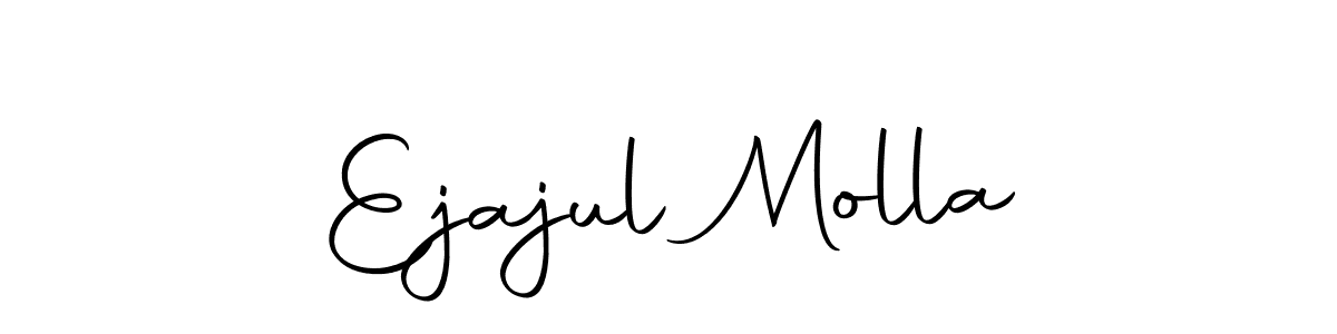 Create a beautiful signature design for name Ejajul Molla. With this signature (Autography-DOLnW) fonts, you can make a handwritten signature for free. Ejajul Molla signature style 10 images and pictures png