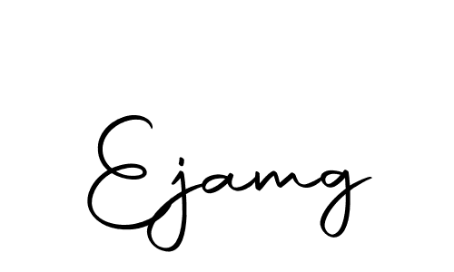 Use a signature maker to create a handwritten signature online. With this signature software, you can design (Autography-DOLnW) your own signature for name Ejamg. Ejamg signature style 10 images and pictures png