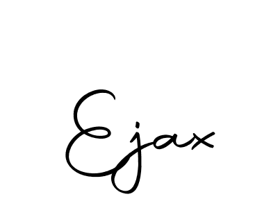 Create a beautiful signature design for name Ejax. With this signature (Autography-DOLnW) fonts, you can make a handwritten signature for free. Ejax signature style 10 images and pictures png