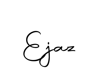 How to make Ejaz signature? Autography-DOLnW is a professional autograph style. Create handwritten signature for Ejaz name. Ejaz signature style 10 images and pictures png