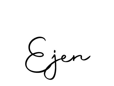 How to make Ejen signature? Autography-DOLnW is a professional autograph style. Create handwritten signature for Ejen name. Ejen signature style 10 images and pictures png