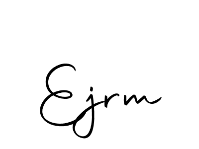 The best way (Autography-DOLnW) to make a short signature is to pick only two or three words in your name. The name Ejrm include a total of six letters. For converting this name. Ejrm signature style 10 images and pictures png