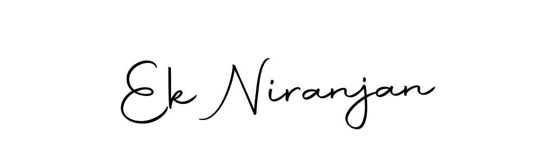 How to make Ek Niranjan name signature. Use Autography-DOLnW style for creating short signs online. This is the latest handwritten sign. Ek Niranjan signature style 10 images and pictures png