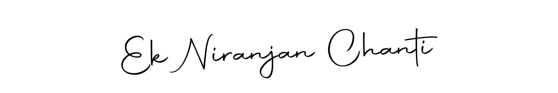 Ek Niranjan Chanti stylish signature style. Best Handwritten Sign (Autography-DOLnW) for my name. Handwritten Signature Collection Ideas for my name Ek Niranjan Chanti. Ek Niranjan Chanti signature style 10 images and pictures png