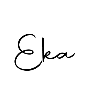 Eka stylish signature style. Best Handwritten Sign (Autography-DOLnW) for my name. Handwritten Signature Collection Ideas for my name Eka. Eka signature style 10 images and pictures png