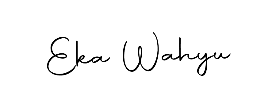 Similarly Autography-DOLnW is the best handwritten signature design. Signature creator online .You can use it as an online autograph creator for name Eka Wahyu. Eka Wahyu signature style 10 images and pictures png
