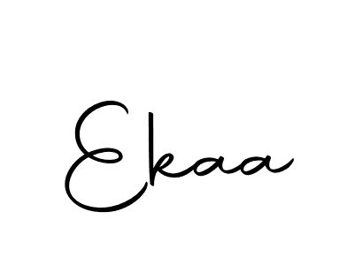 Make a beautiful signature design for name Ekaa. With this signature (Autography-DOLnW) style, you can create a handwritten signature for free. Ekaa signature style 10 images and pictures png