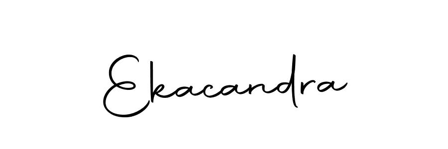 Create a beautiful signature design for name Ekacandra. With this signature (Autography-DOLnW) fonts, you can make a handwritten signature for free. Ekacandra signature style 10 images and pictures png