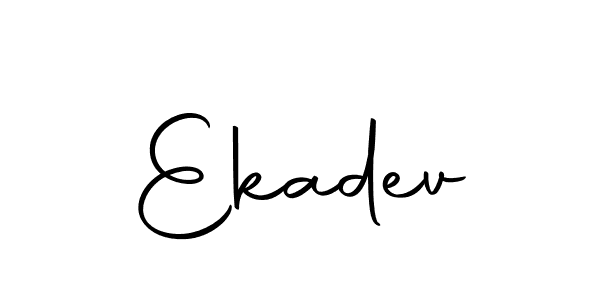 You should practise on your own different ways (Autography-DOLnW) to write your name (Ekadev) in signature. don't let someone else do it for you. Ekadev signature style 10 images and pictures png