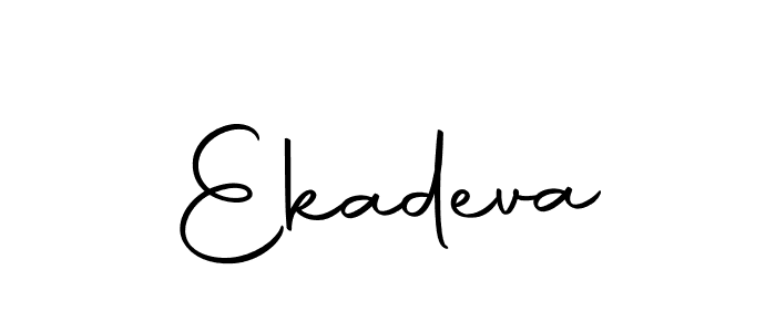 You should practise on your own different ways (Autography-DOLnW) to write your name (Ekadeva) in signature. don't let someone else do it for you. Ekadeva signature style 10 images and pictures png