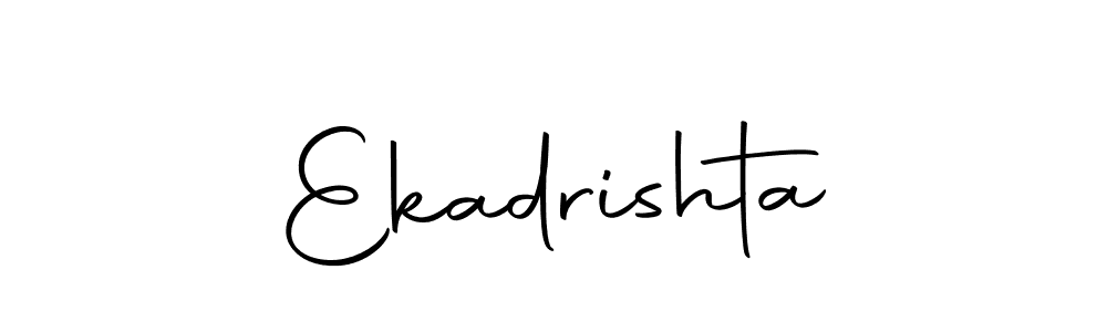 The best way (Autography-DOLnW) to make a short signature is to pick only two or three words in your name. The name Ekadrishta include a total of six letters. For converting this name. Ekadrishta signature style 10 images and pictures png