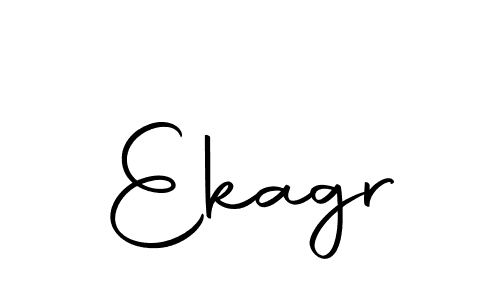 Also we have Ekagr name is the best signature style. Create professional handwritten signature collection using Autography-DOLnW autograph style. Ekagr signature style 10 images and pictures png