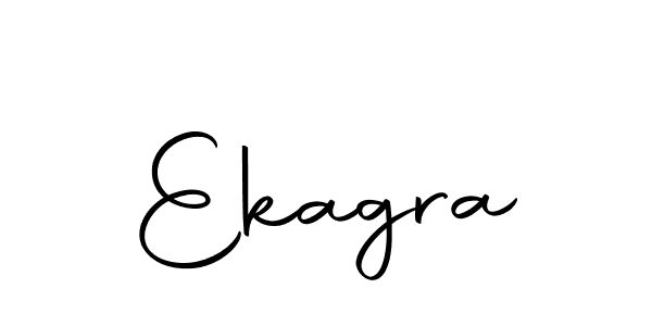 You should practise on your own different ways (Autography-DOLnW) to write your name (Ekagra) in signature. don't let someone else do it for you. Ekagra signature style 10 images and pictures png