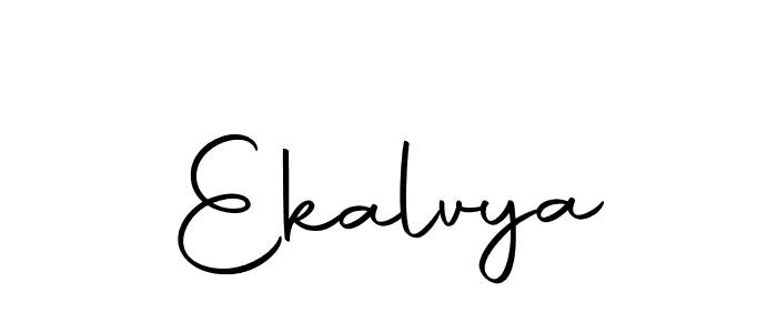 You should practise on your own different ways (Autography-DOLnW) to write your name (Ekalvya) in signature. don't let someone else do it for you. Ekalvya signature style 10 images and pictures png