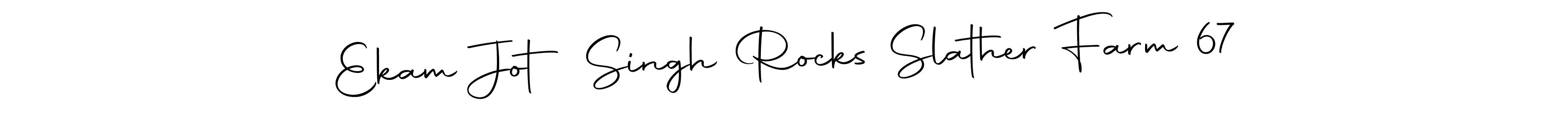 It looks lik you need a new signature style for name Ekam Jot Singh Rocks Slather Farm 67. Design unique handwritten (Autography-DOLnW) signature with our free signature maker in just a few clicks. Ekam Jot Singh Rocks Slather Farm 67 signature style 10 images and pictures png