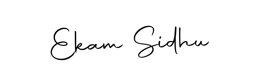 Also we have Ekam Sidhu name is the best signature style. Create professional handwritten signature collection using Autography-DOLnW autograph style. Ekam Sidhu signature style 10 images and pictures png