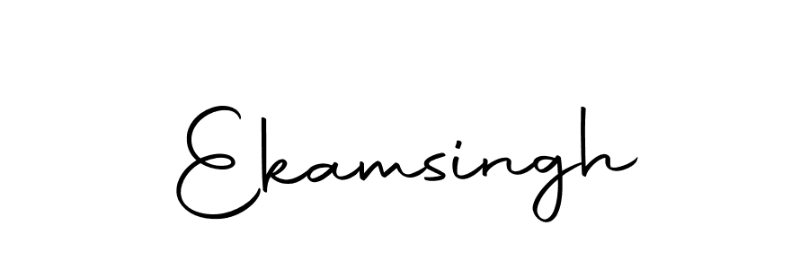 Ekamsingh stylish signature style. Best Handwritten Sign (Autography-DOLnW) for my name. Handwritten Signature Collection Ideas for my name Ekamsingh. Ekamsingh signature style 10 images and pictures png