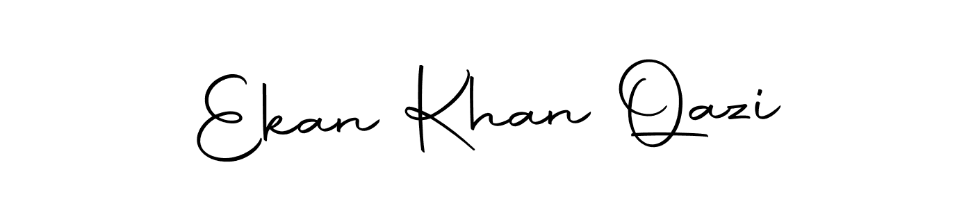 Similarly Autography-DOLnW is the best handwritten signature design. Signature creator online .You can use it as an online autograph creator for name Ekan Khan Qazi. Ekan Khan Qazi signature style 10 images and pictures png