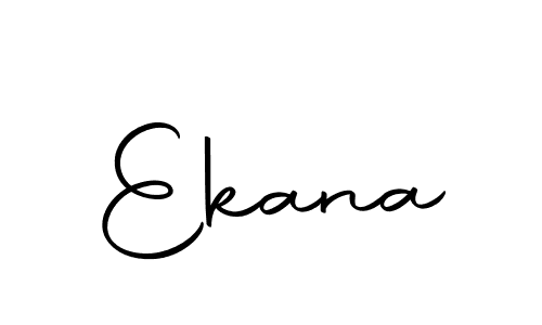 Make a beautiful signature design for name Ekana. With this signature (Autography-DOLnW) style, you can create a handwritten signature for free. Ekana signature style 10 images and pictures png