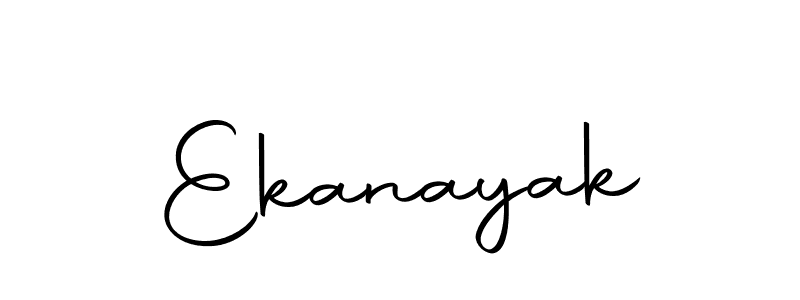 Use a signature maker to create a handwritten signature online. With this signature software, you can design (Autography-DOLnW) your own signature for name Ekanayak. Ekanayak signature style 10 images and pictures png