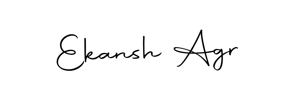 Create a beautiful signature design for name Ekansh Agr. With this signature (Autography-DOLnW) fonts, you can make a handwritten signature for free. Ekansh Agr signature style 10 images and pictures png