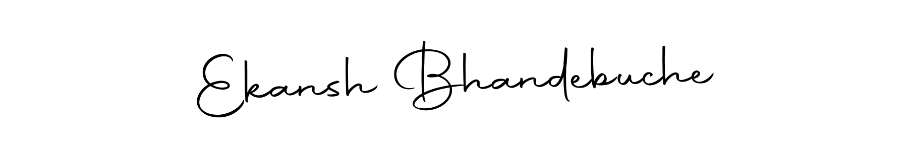 Make a beautiful signature design for name Ekansh Bhandebuche. Use this online signature maker to create a handwritten signature for free. Ekansh Bhandebuche signature style 10 images and pictures png