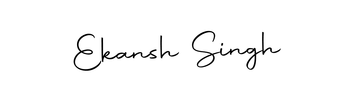 Also we have Ekansh Singh name is the best signature style. Create professional handwritten signature collection using Autography-DOLnW autograph style. Ekansh Singh signature style 10 images and pictures png
