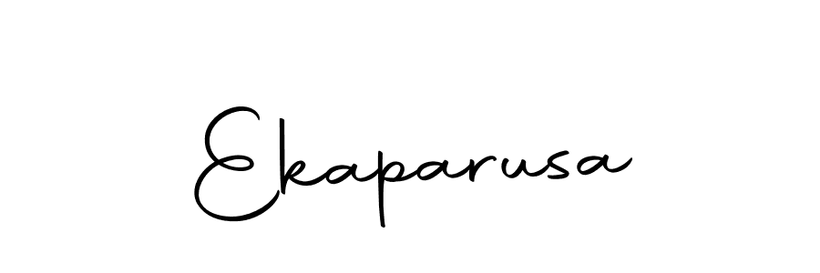 You should practise on your own different ways (Autography-DOLnW) to write your name (Ekaparusa) in signature. don't let someone else do it for you. Ekaparusa signature style 10 images and pictures png