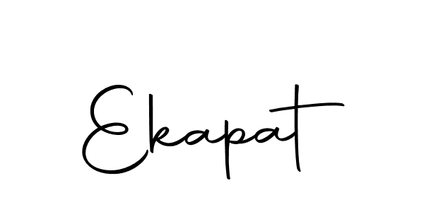 Ekapat stylish signature style. Best Handwritten Sign (Autography-DOLnW) for my name. Handwritten Signature Collection Ideas for my name Ekapat. Ekapat signature style 10 images and pictures png