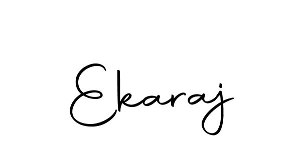 Make a beautiful signature design for name Ekaraj. With this signature (Autography-DOLnW) style, you can create a handwritten signature for free. Ekaraj signature style 10 images and pictures png