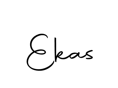 Use a signature maker to create a handwritten signature online. With this signature software, you can design (Autography-DOLnW) your own signature for name Ekas. Ekas signature style 10 images and pictures png