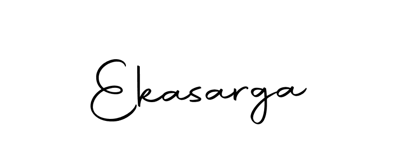 Make a beautiful signature design for name Ekasarga. With this signature (Autography-DOLnW) style, you can create a handwritten signature for free. Ekasarga signature style 10 images and pictures png