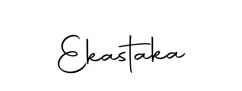 Create a beautiful signature design for name Ekastaka. With this signature (Autography-DOLnW) fonts, you can make a handwritten signature for free. Ekastaka signature style 10 images and pictures png