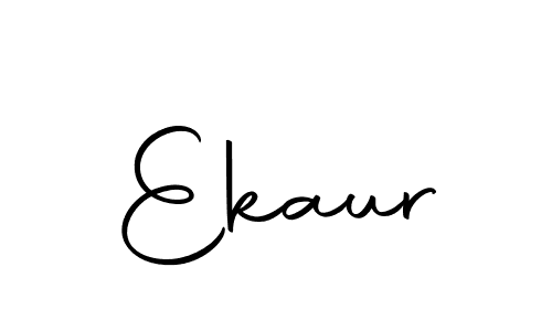 Use a signature maker to create a handwritten signature online. With this signature software, you can design (Autography-DOLnW) your own signature for name Ekaur. Ekaur signature style 10 images and pictures png