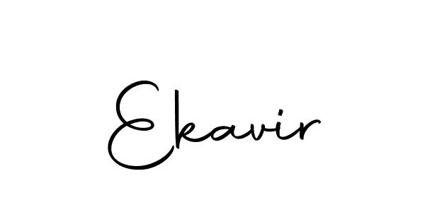 How to make Ekavir signature? Autography-DOLnW is a professional autograph style. Create handwritten signature for Ekavir name. Ekavir signature style 10 images and pictures png